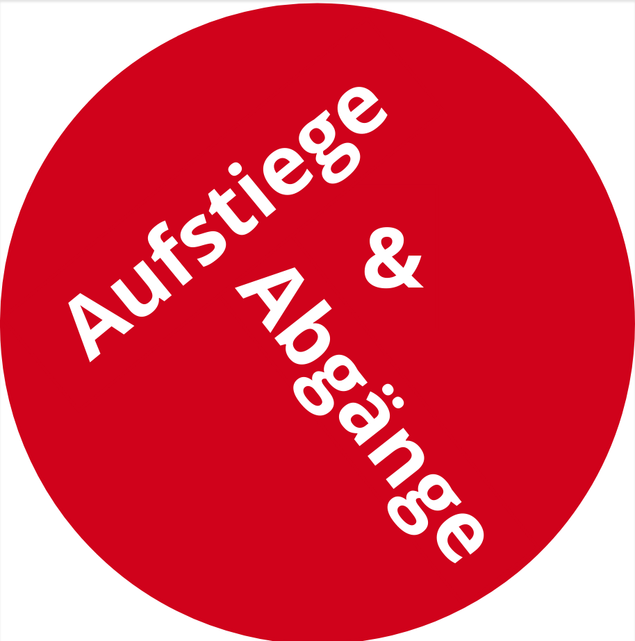 Logo Aufstiege und Abgänge